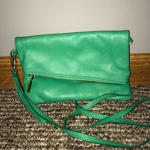 Vera Pelle clutch from Italy